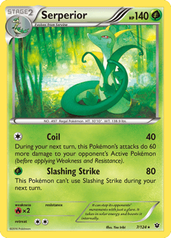 Serperior 7/124 Fates Collide