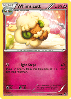 Whimsicott 71/124 Fates Collide