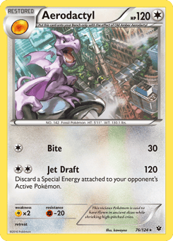 Aerodactyl 76/124 Fates Collide