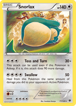 Snorlax 77/124 Fates Collide