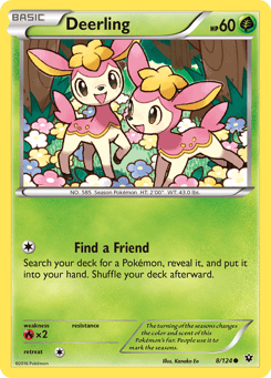 Deerling 8/124 Fates Collide