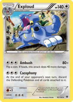 Exploud 82/124 Fates Collide