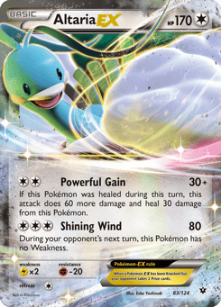 Altaria-EX 83/124 Fates Collide
