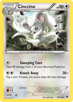 Cinccino 89/124 Fates Collide