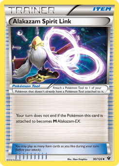 Alakazam Spirit Link 90/124 Fates Collide