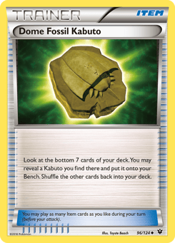 Dome Fossil Kabuto 96/124 Fates Collide