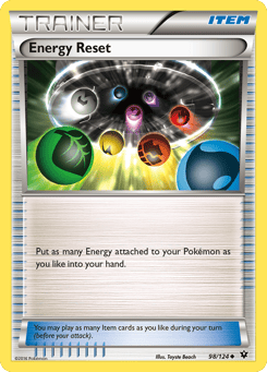 Energy Reset 98/124 Fates Collide