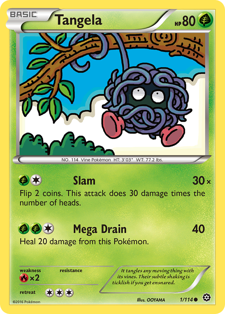 Tangela 1/114 Steam Siege