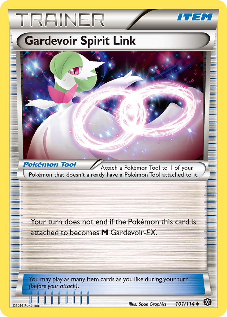 Gardevoir Spirit Link 101/114 Steam Siege