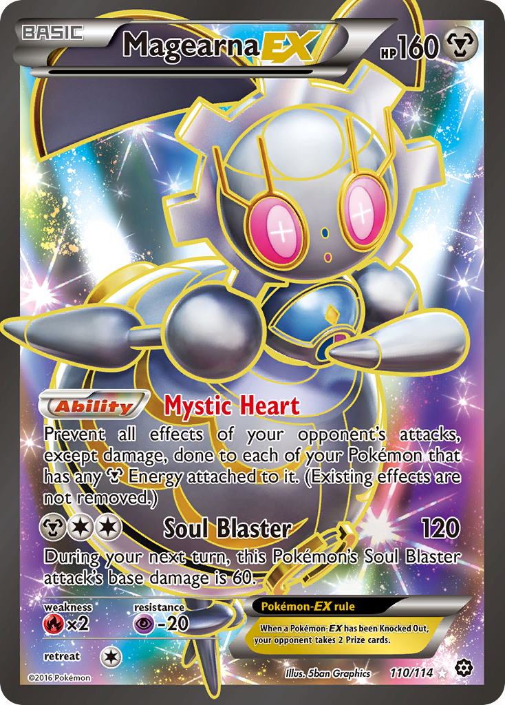 Magearna-EX 110/114 Steam Siege