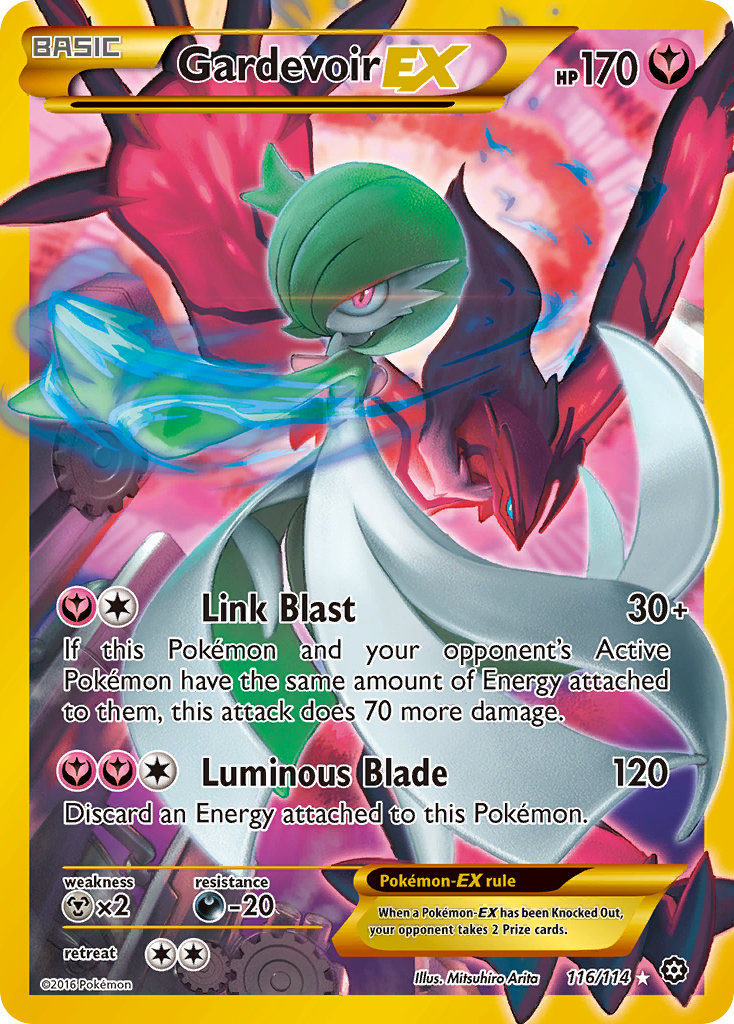 Gardevoir-EX 116/114 Steam Siege