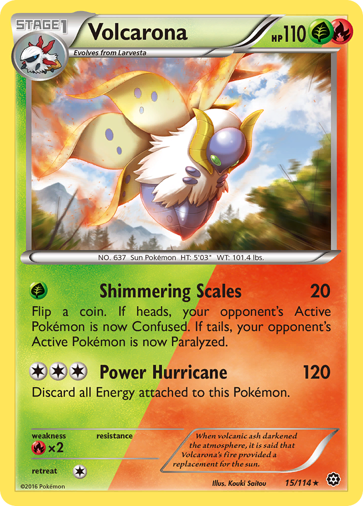 Volcarona 15/114 Steam Siege