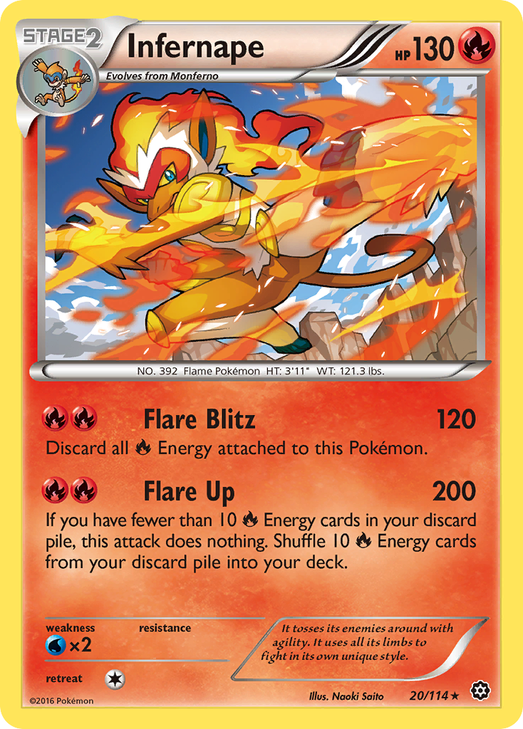Infernape 20/114 Steam Siege