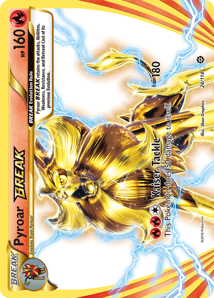 Pyroar BREAK 24/114 Steam Siege