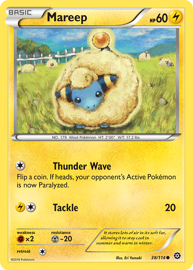 Mareep 38/114 Steam Siege