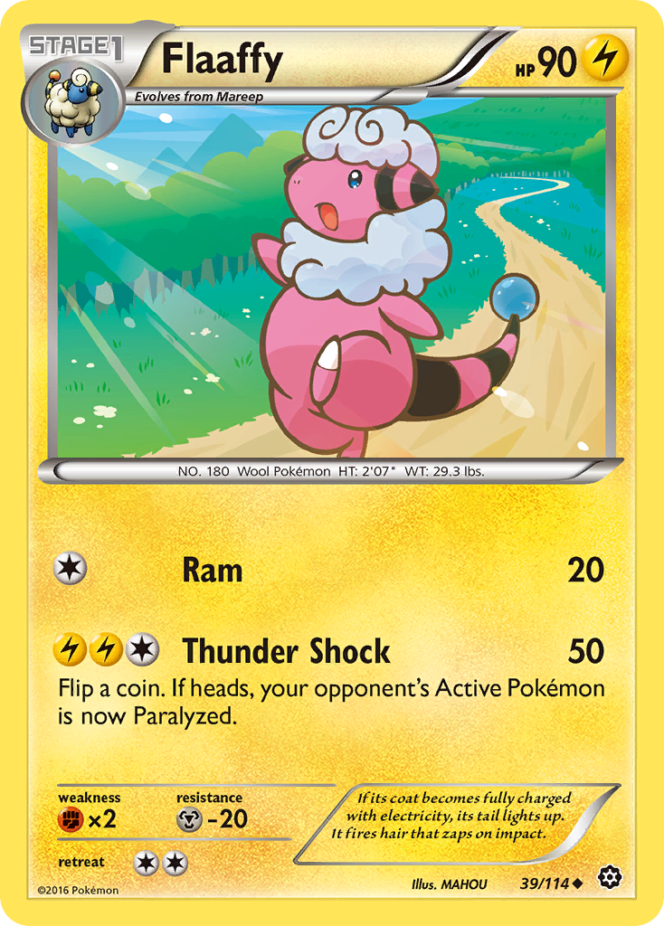 Flaaffy 39/114 Steam Siege