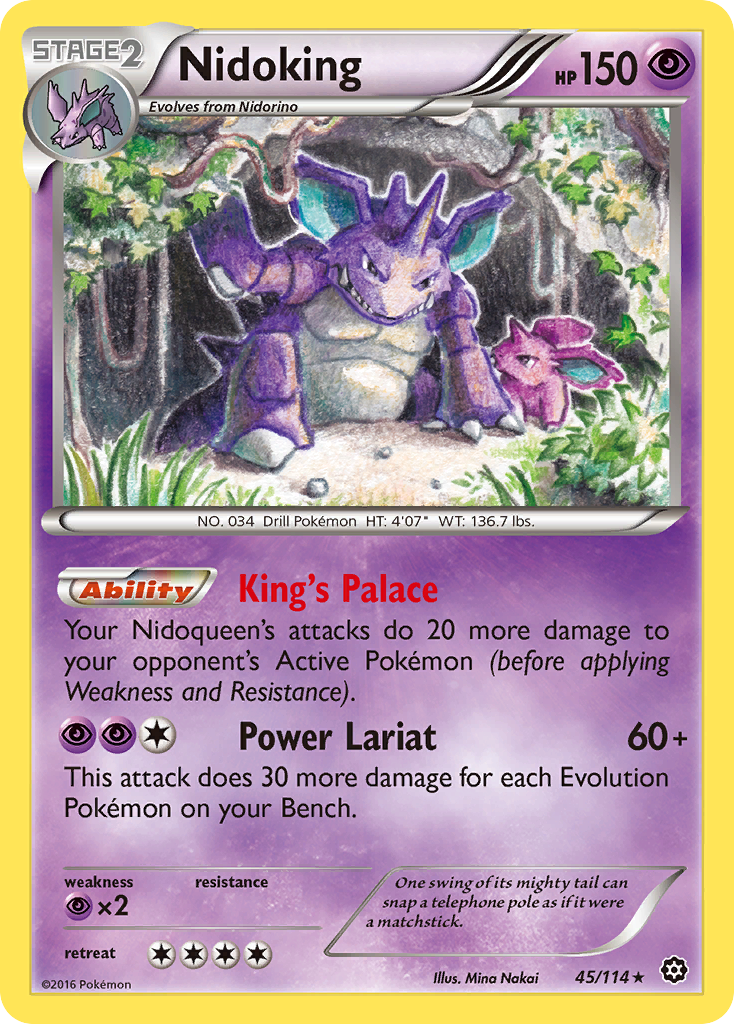 Nidoking 45/114 Steam Siege