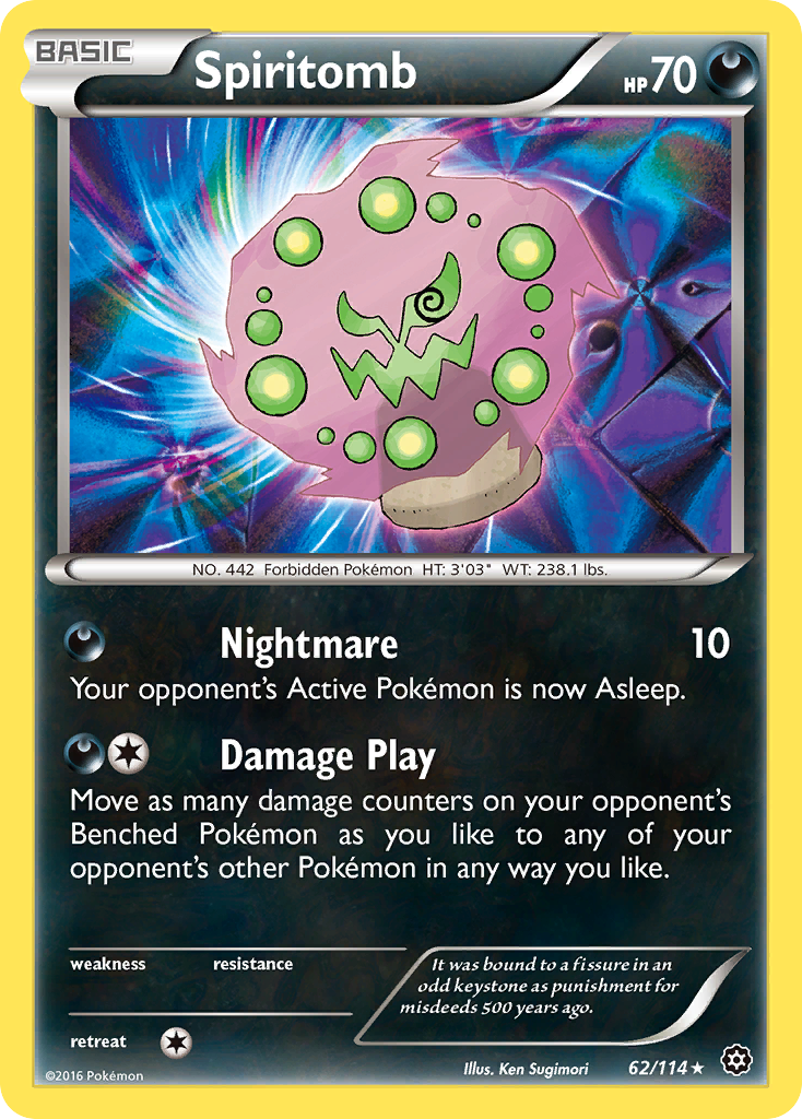 Spiritomb 62/114 Steam Siege