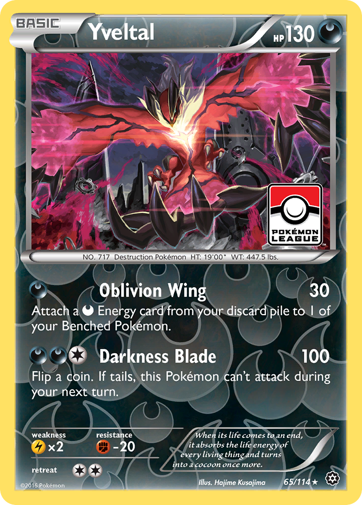 Yveltal 65/114 Steam Siege