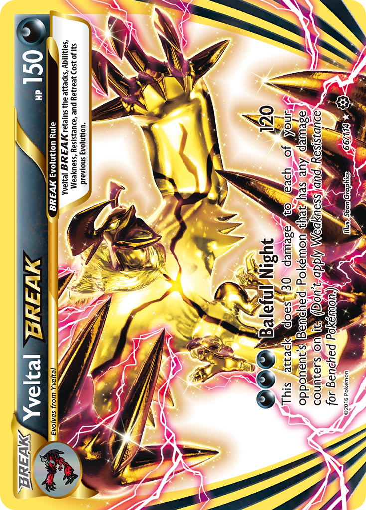 Yveltal BREAK 66/114 Steam Siege