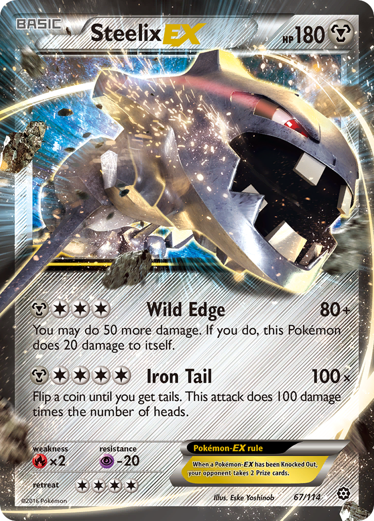 Steelix-EX 67/114 Steam Siege