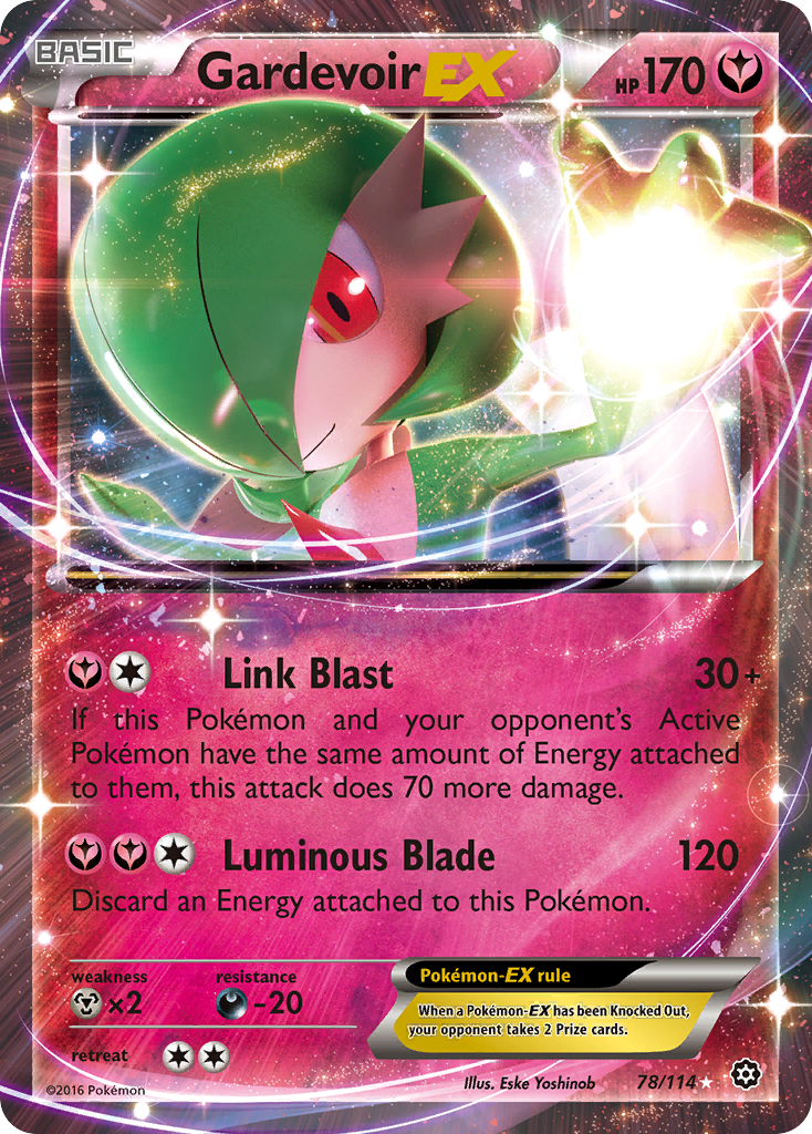 Gardevoir-EX 78/114 Steam Siege