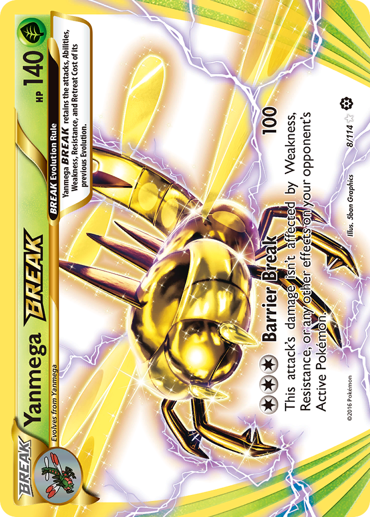 Yanmega BREAK 8/114 Steam Siege