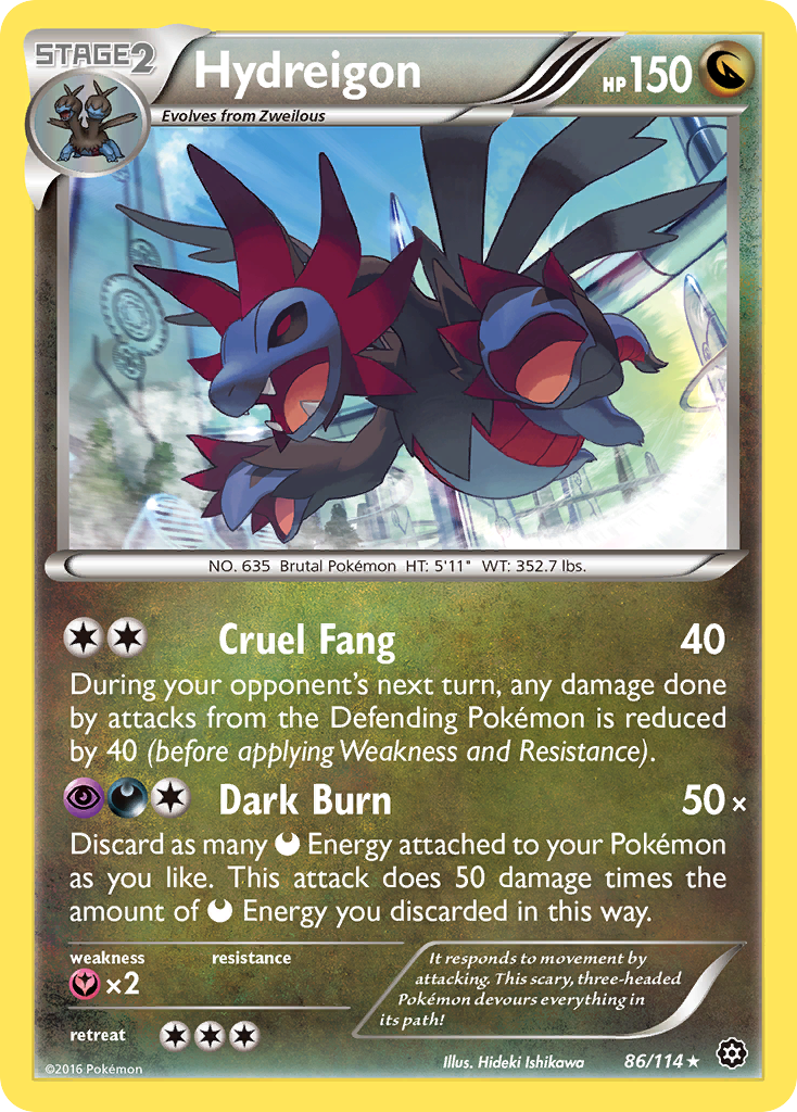Hydreigon 86/114 Steam Siege