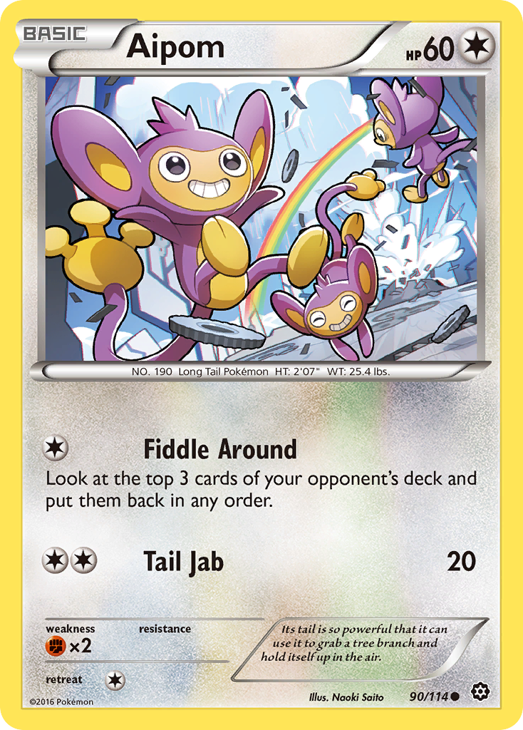Aipom 90/114 Steam Siege