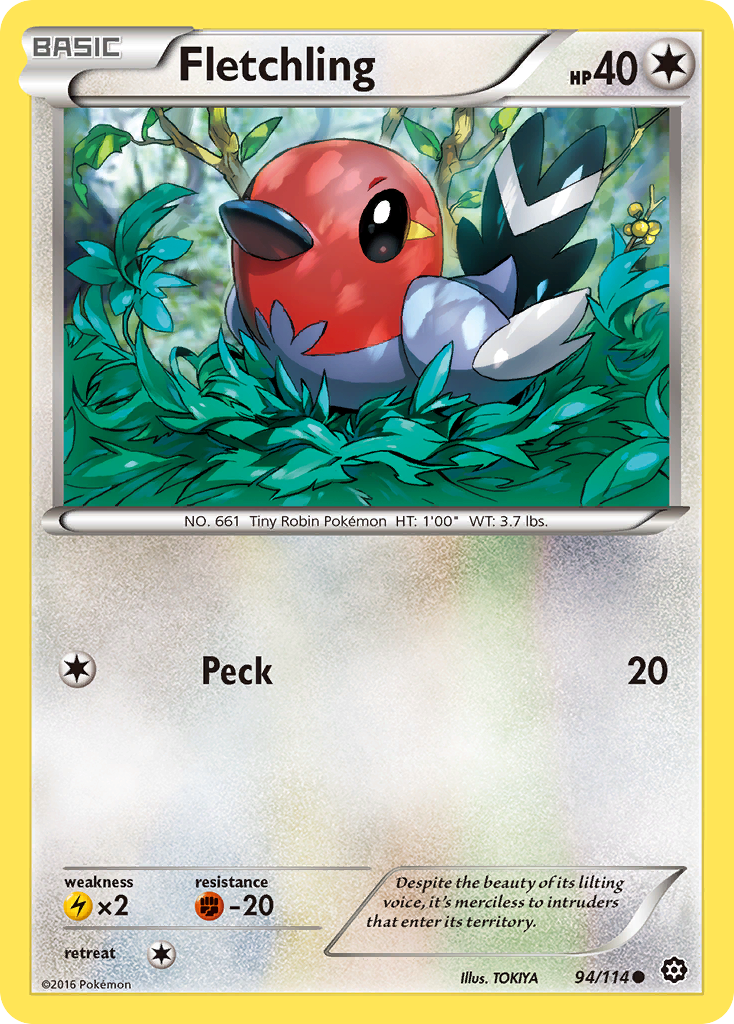 Fletchling 94/114 Steam Siege
