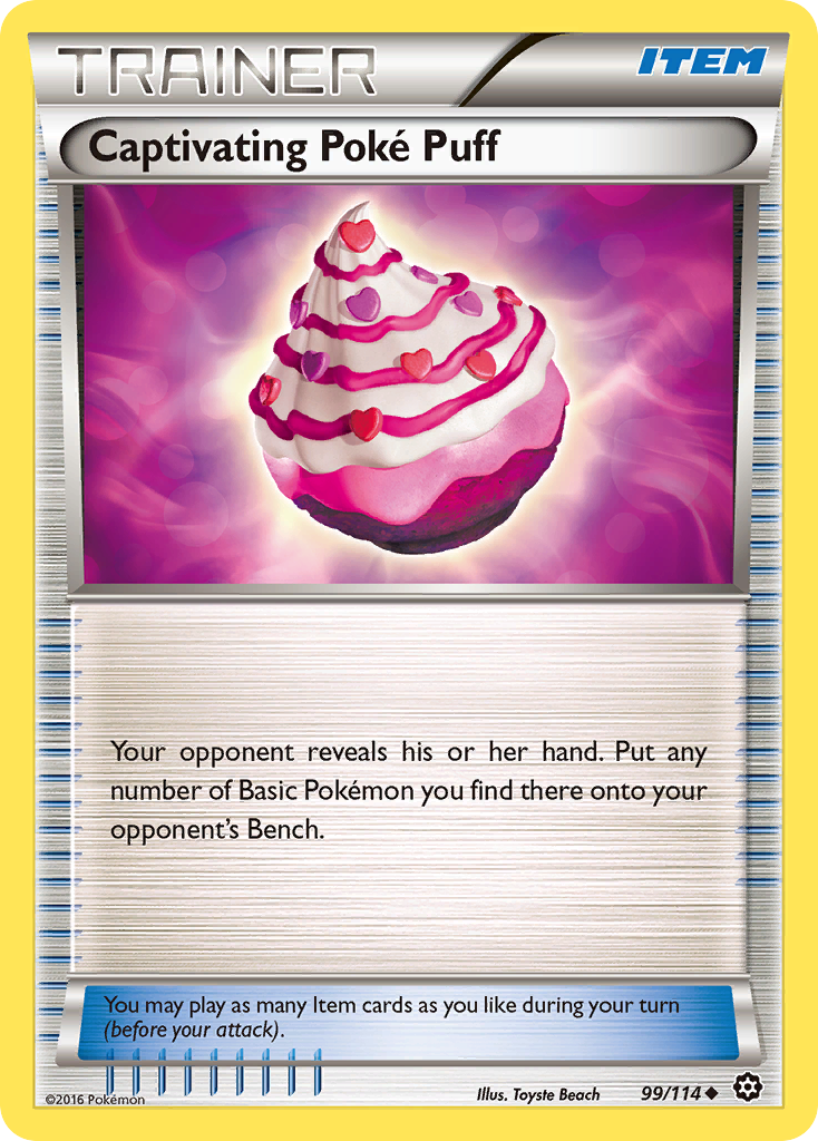 Captivating Poké Puff 99/114 Steam Siege