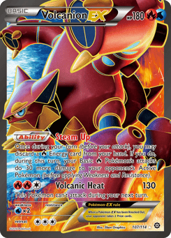 Volcanion-EX 107/114 Steam Siege