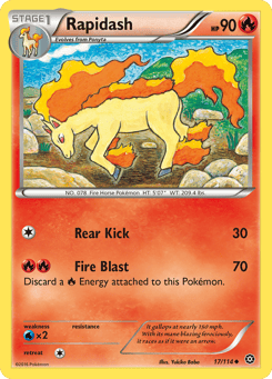 Rapidash 17/114 Steam Siege