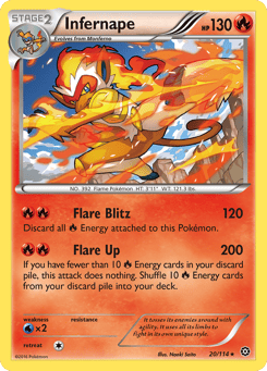 Infernape 20/114 Steam Siege