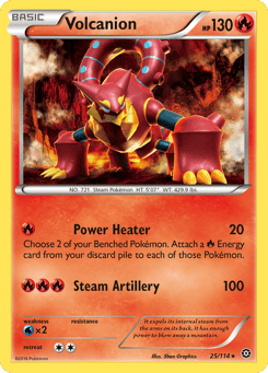Volcanion 25/114 Steam Siege
