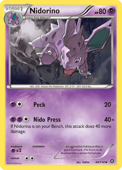 Nidorino 44/114 Steam Siege