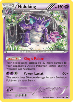 Nidoking 45/114 Steam Siege