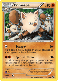 Primeape 53/114 Steam Siege