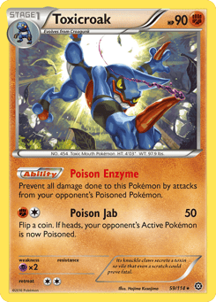 Toxicroak 59/114 Steam Siege