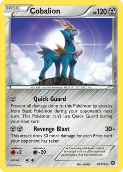 Cobalion 74/114 Steam Siege