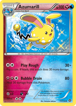Azumarill 77/114 Steam Siege