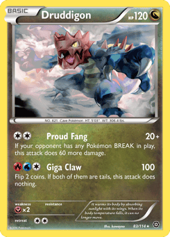 Druddigon 83/114 Steam Siege