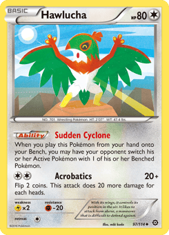 Hawlucha 97/114 Steam Siege