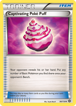 Captivating Poké Puff 99/114 Steam Siege