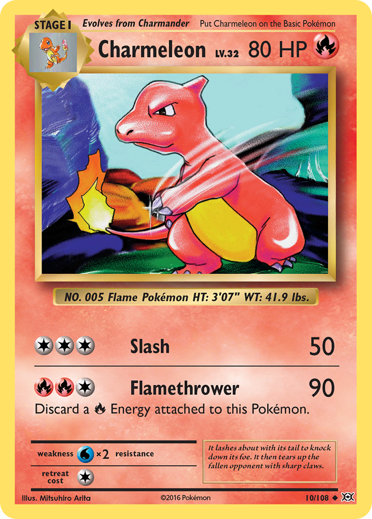 Charmeleon 10/108 Evolutions