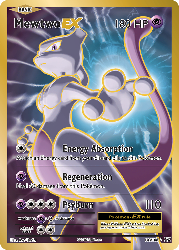 Mewtwo-EX 103/108 Evolutions