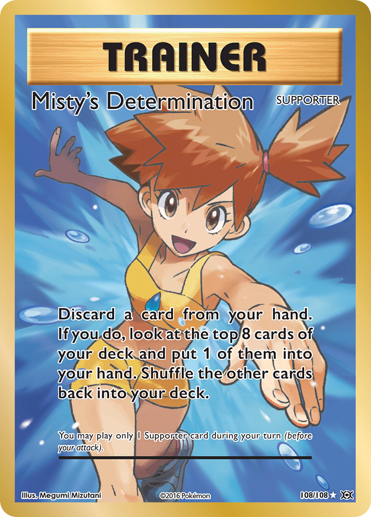 Misty's Determination 108/108 Evolutions
