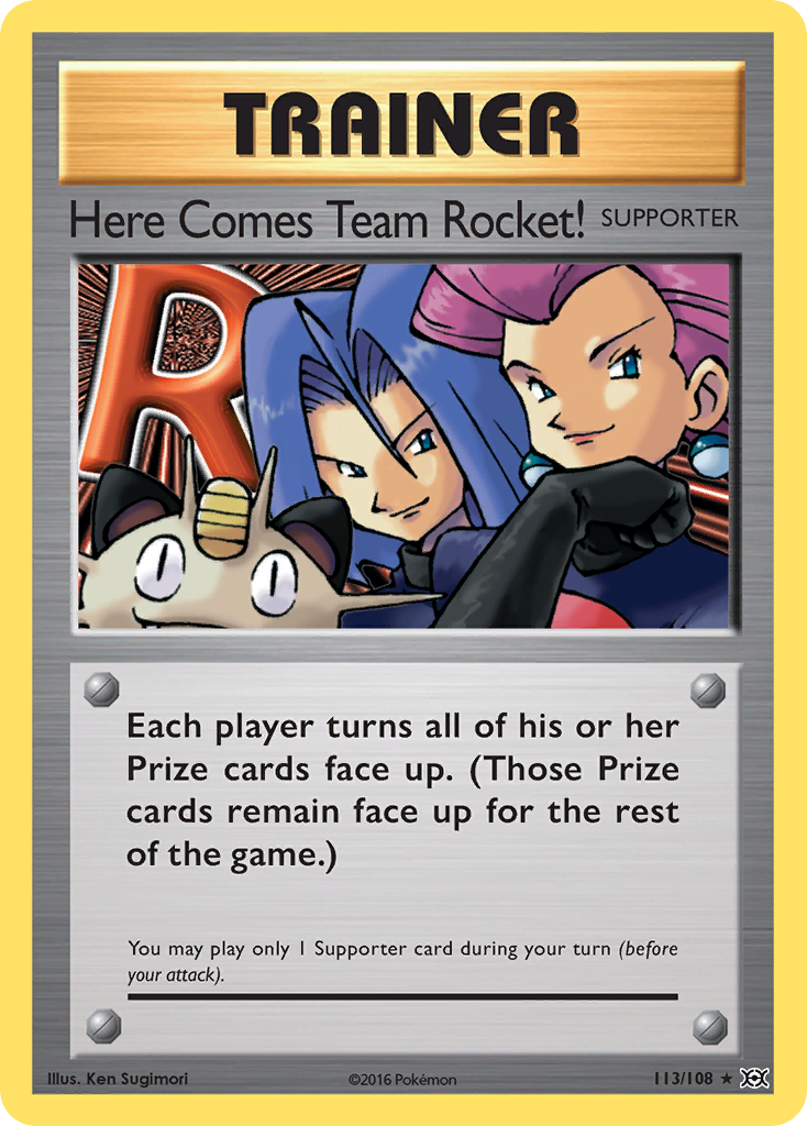 Here Comes Team Rocket! 113/108 Evolutions
