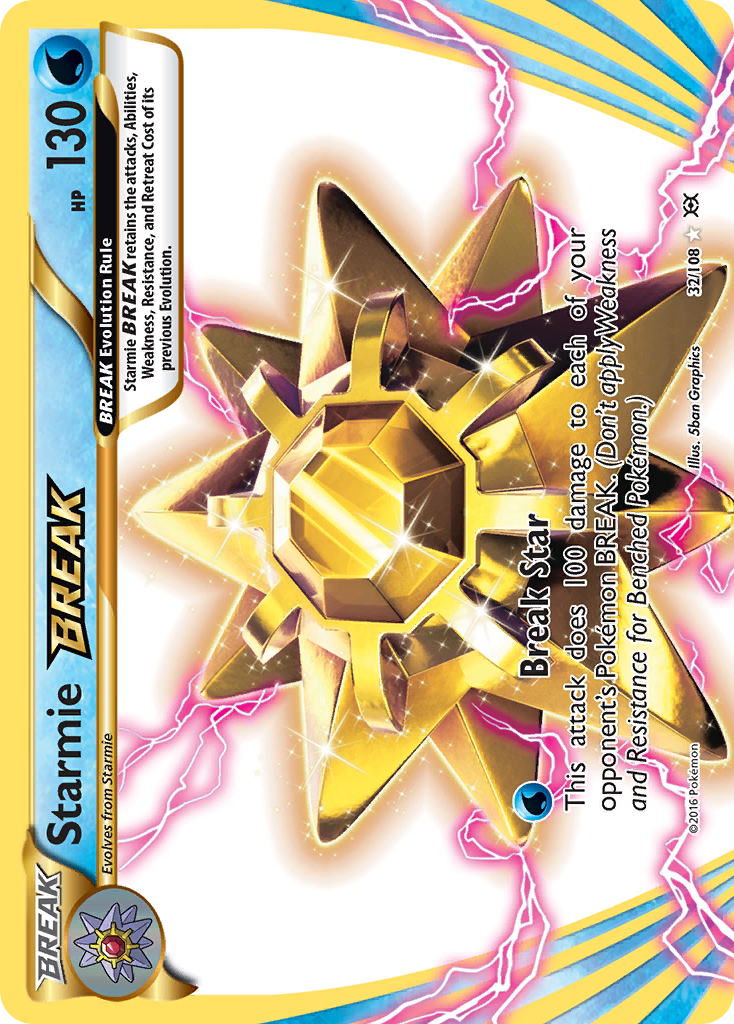 Starmie BREAK 32/108 Evolutions