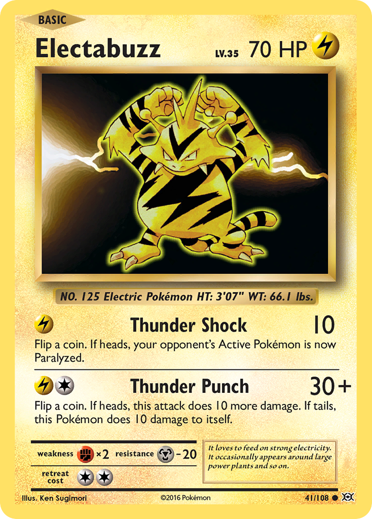 Electabuzz 41/108 Evolutions